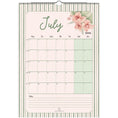 Load image into Gallery viewer, Floral-themed calendar for July 2026 on a white background
