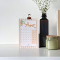 Load image into Gallery viewer, A Year in Bloom 12 months Desk Calendar

