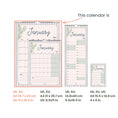 Load image into Gallery viewer, A Year In Bloom 2026 Wall Calendar - A3
