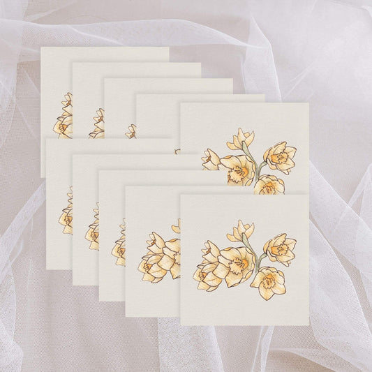 Timeless Daffodils Greeting Cards - Set of 10