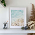 Load image into Gallery viewer, Echoes of the Sea Watercolour Art Print - Stony Seascape
