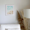 Load image into Gallery viewer, Echoes of the Sea Watercolour Art Print - Stony Seascape
