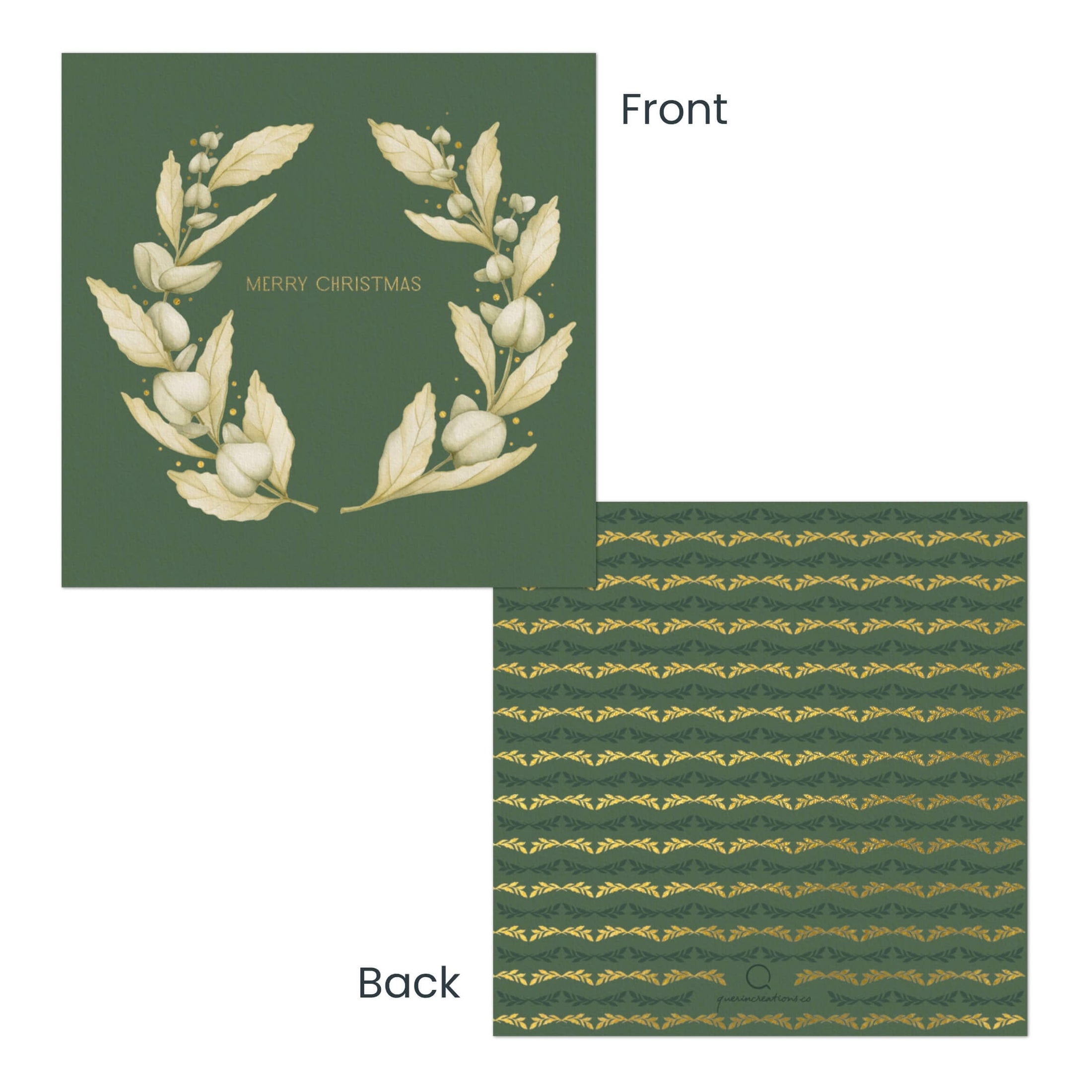 Love in Verses Set of 10 Christmas Greeting Cards