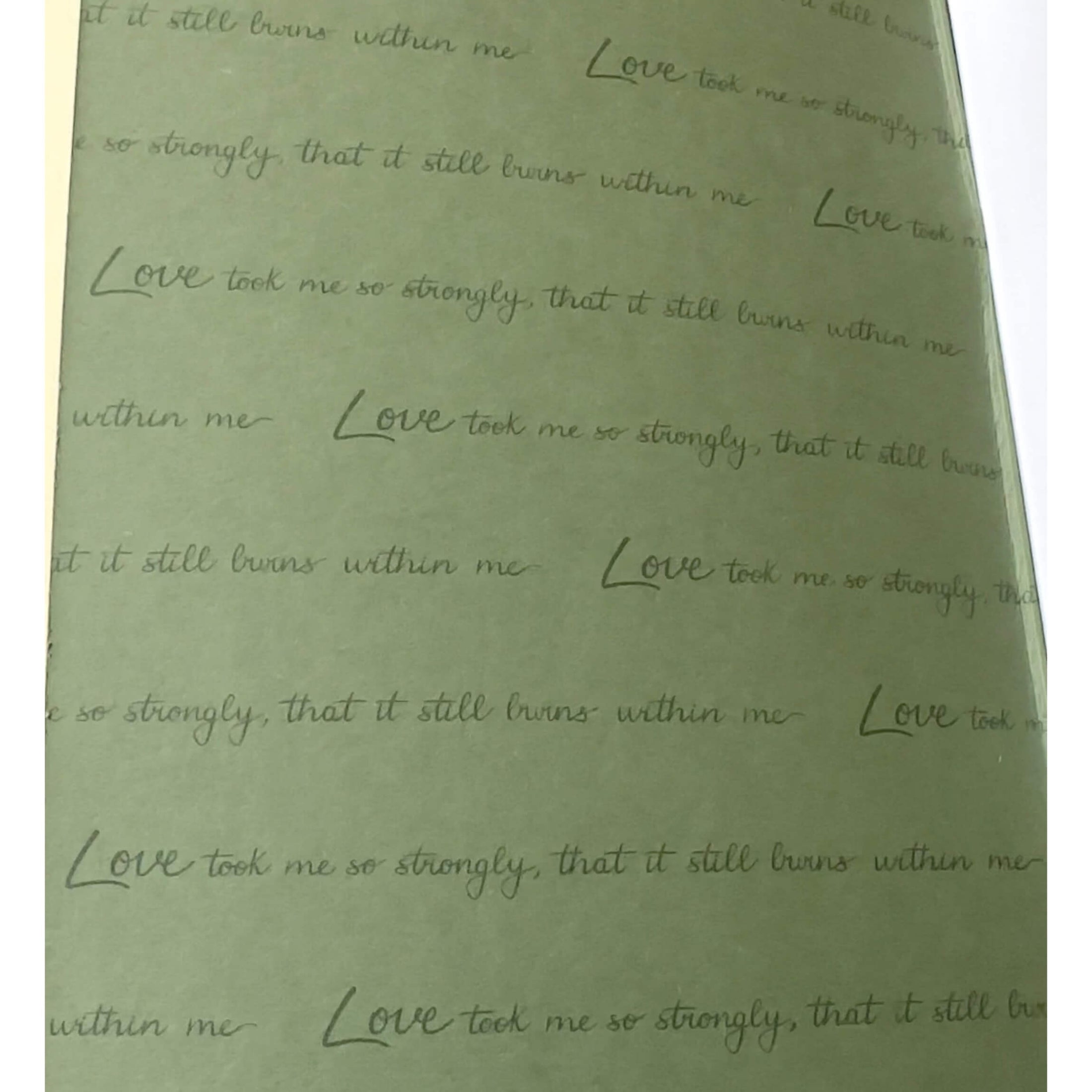 Love in Verses Notebook
