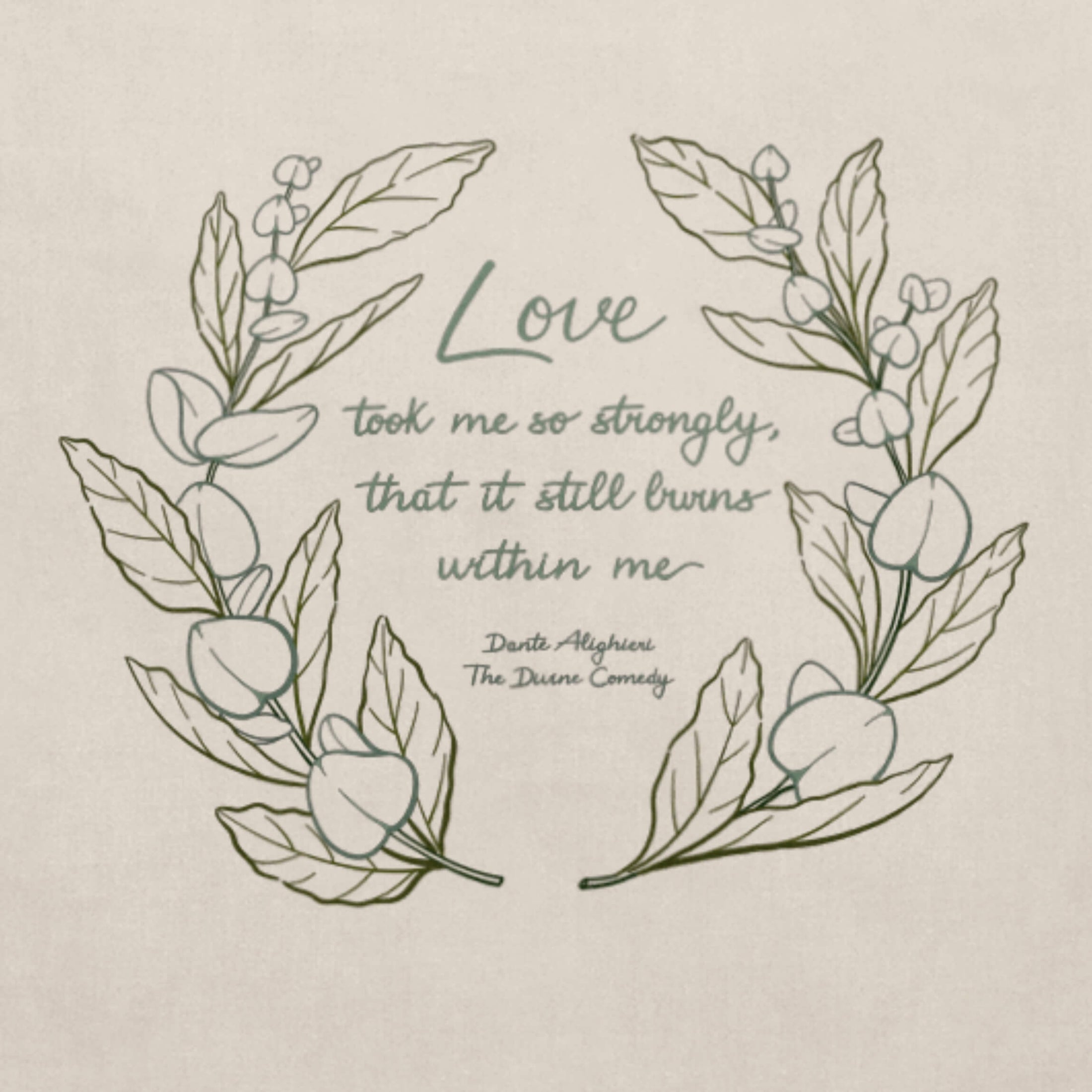 Love in Verses Tote Bag