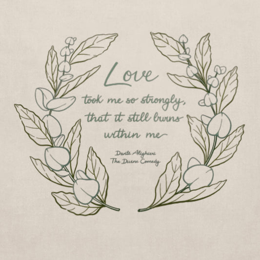 Love in Verses Tote Bag