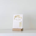 Load image into Gallery viewer, Secret of the Seashells 16 months Desk Calendar with Timber Stand
