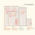 Load image into Gallery viewer, Secret of the Seashells  Perpetual Wall Calendar
