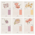 Load image into Gallery viewer, Timeless Florals 12 months Desk Calendar
