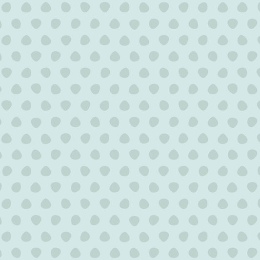 Timeless Organic Polka Dots Wrapping Paper - Blue