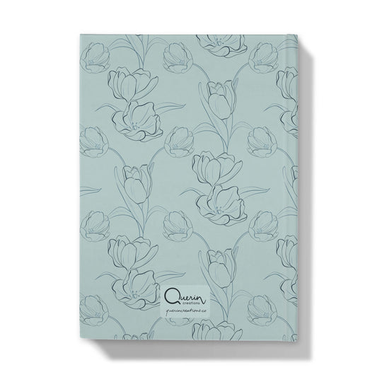 Timeless Journal with Tulips Linework