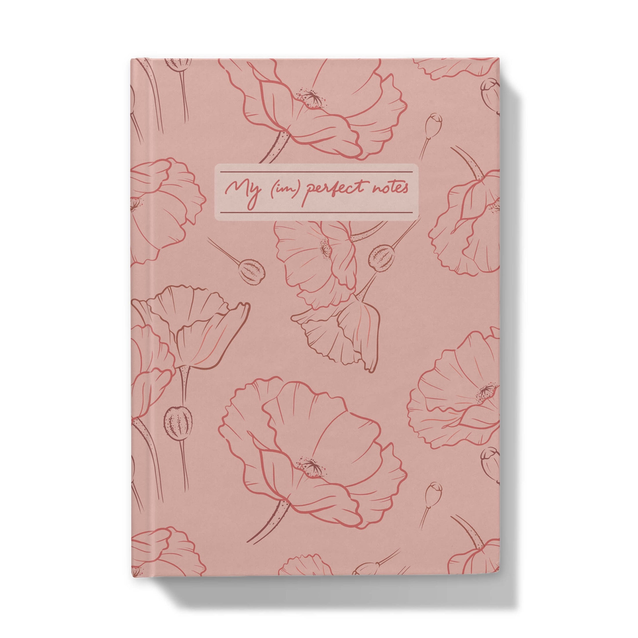 Timeless Journal with Poppies Pattern