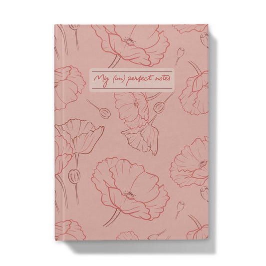 Timeless Journal with Poppies Pattern