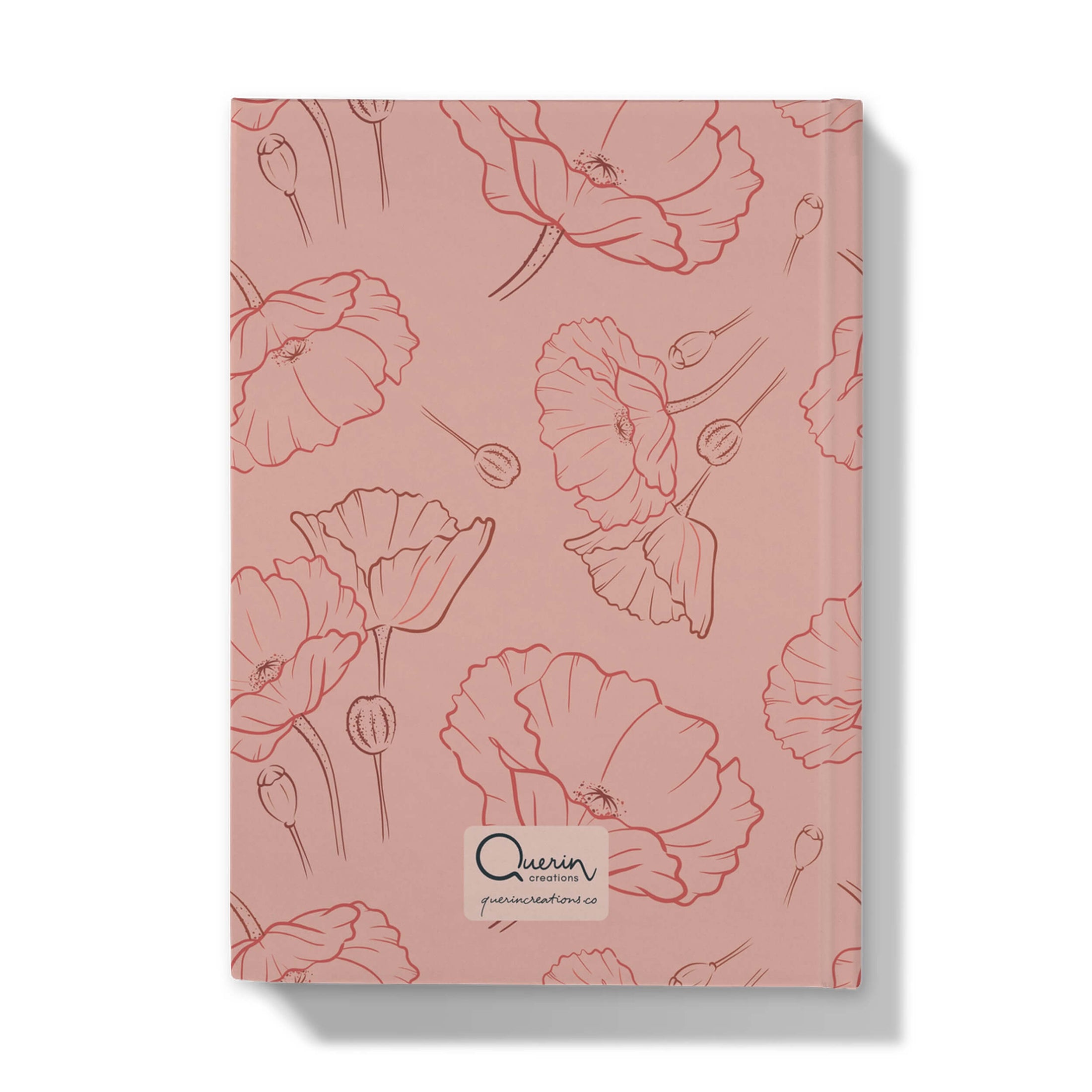 Timeless Journal with Poppies Pattern