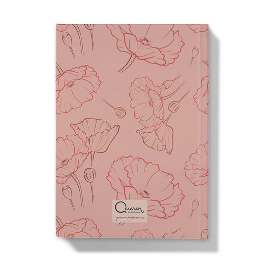 Timeless Journal with Poppies Pattern