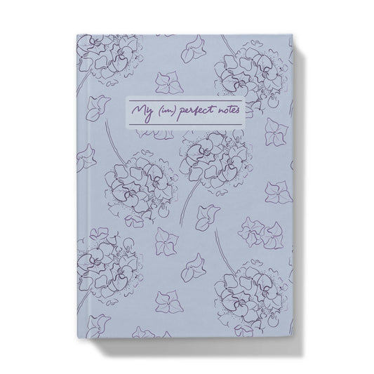 Timeless Journal with Hydrangeas Pattern