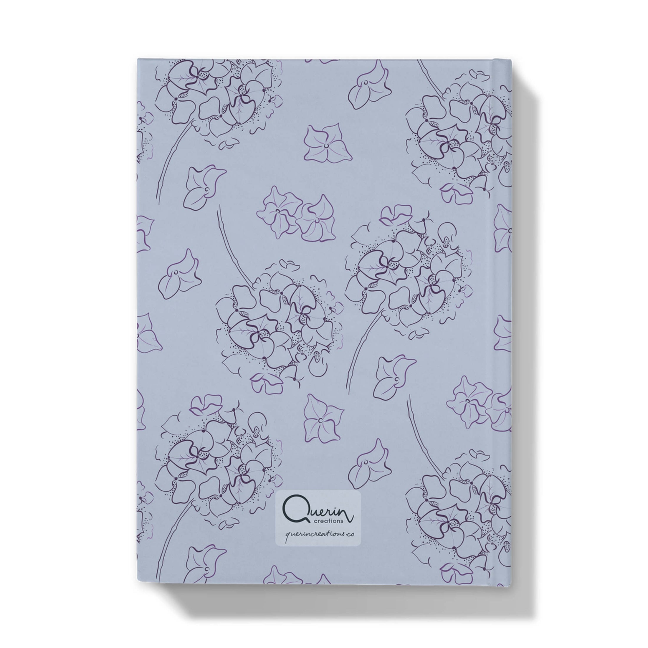 Timeless Journal with Hydrangeas Pattern