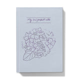 Timeless Journal with Hydrangeas Linework