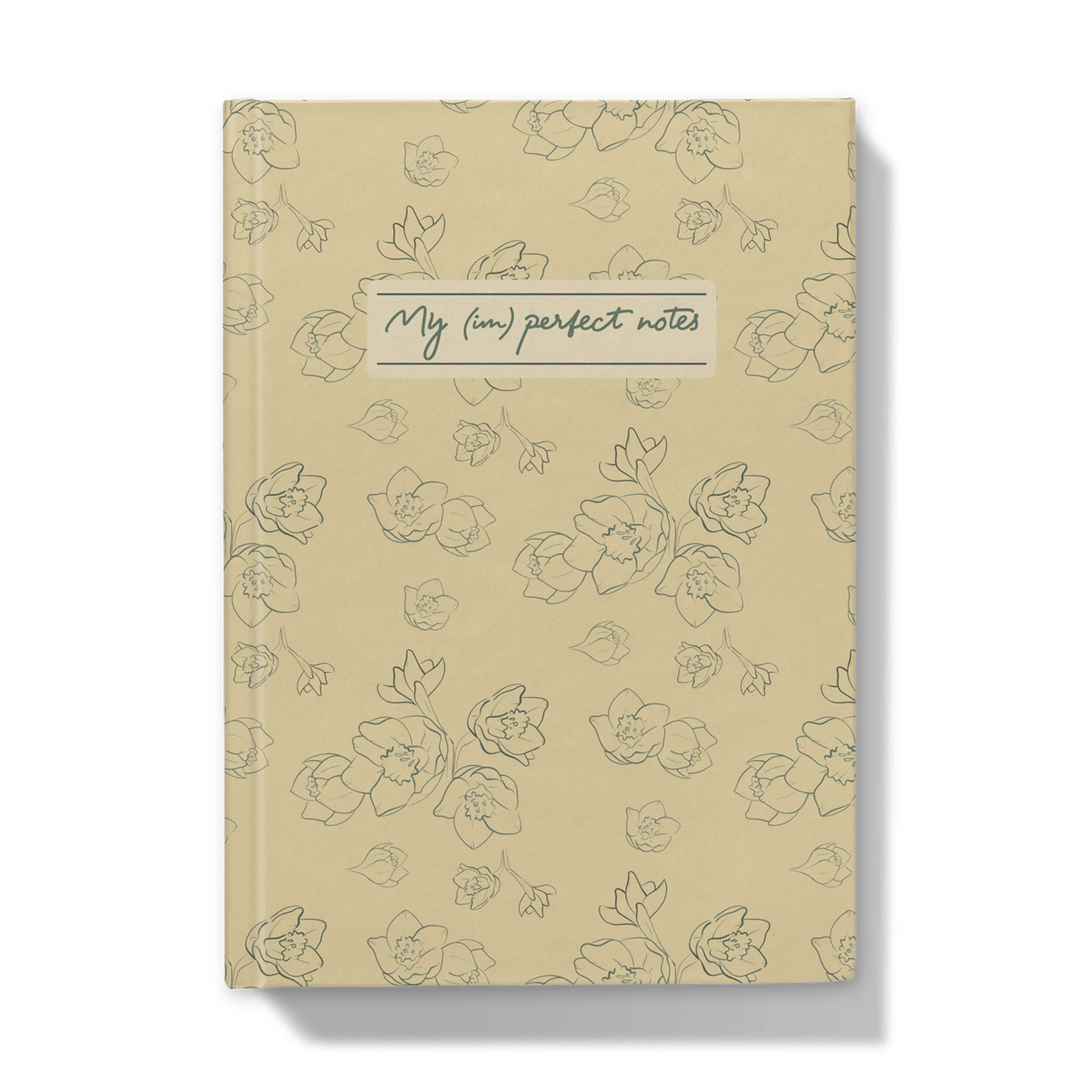 Timeless Journal with Daffodils Pattern
