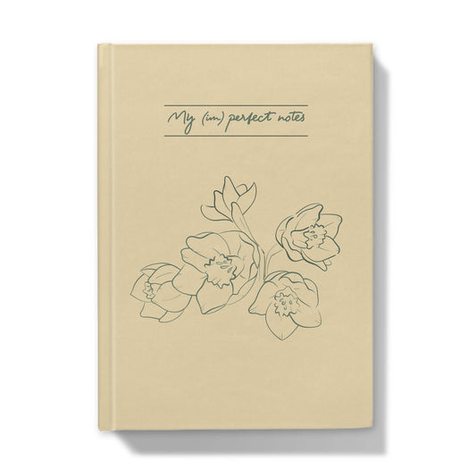 Timeless Journal with Daffodils Linework