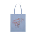 Load image into Gallery viewer, Timeless Tote Bag with Poppies Linework
