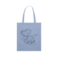 Load image into Gallery viewer, Timeless Tote Bag with Tulips Linework
