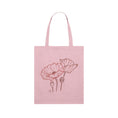 Load image into Gallery viewer, Timeless Tote Bag with Poppies Linework
