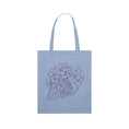 Load image into Gallery viewer, Timeless Tote Bag with Hydrangea Linework
