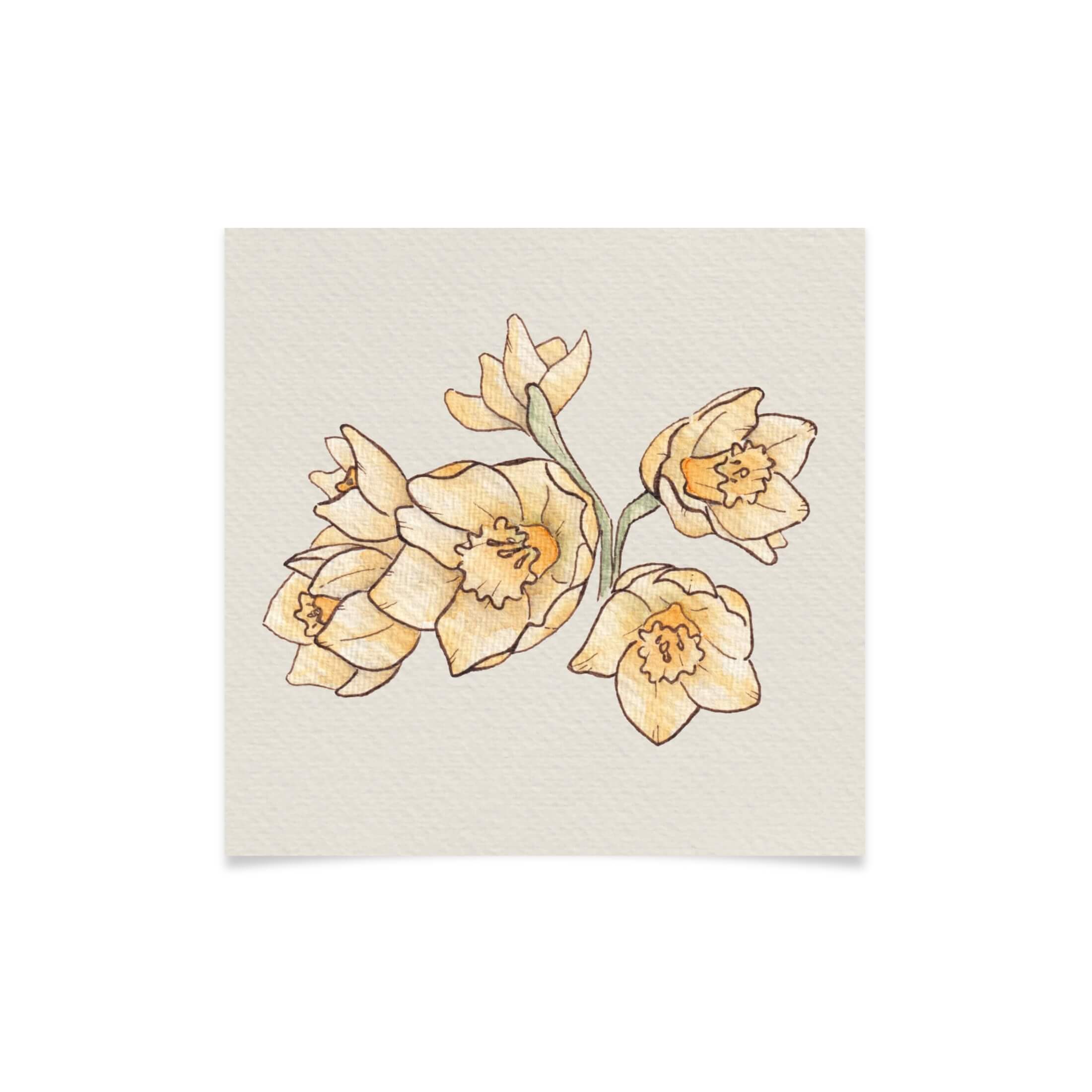 Timeless Watercolour Art Print - Bundle of 3 in Pink