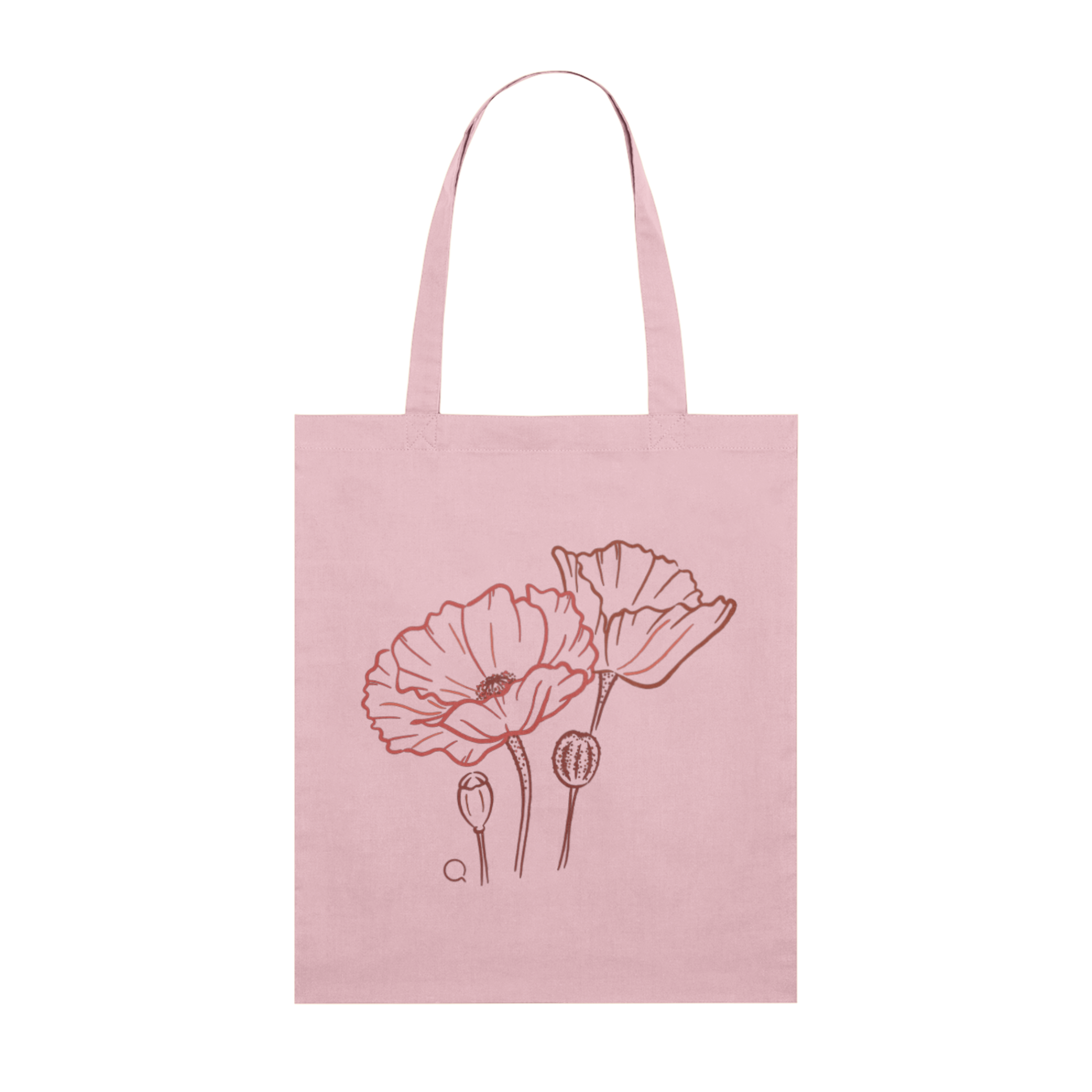 Timeless Bundle - Poppies Tote Bag with Matching Journal