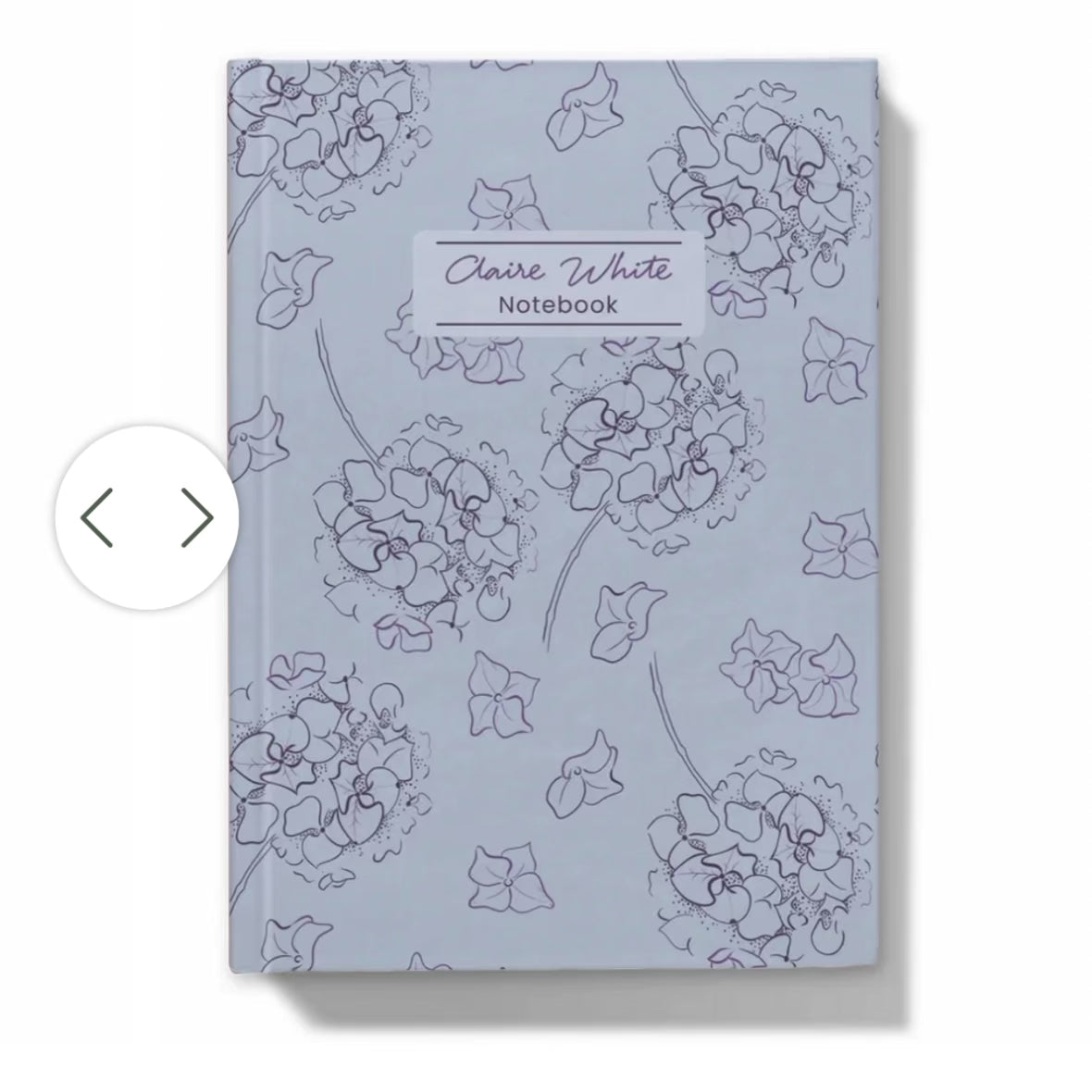 Video showing how to personalise a notebook 